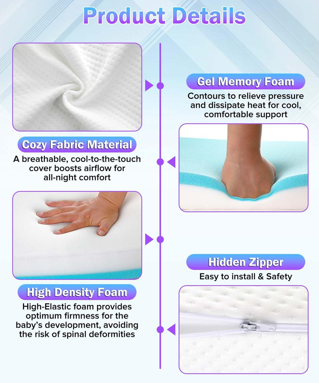 3'' Standard Crib Mattress Y166991
