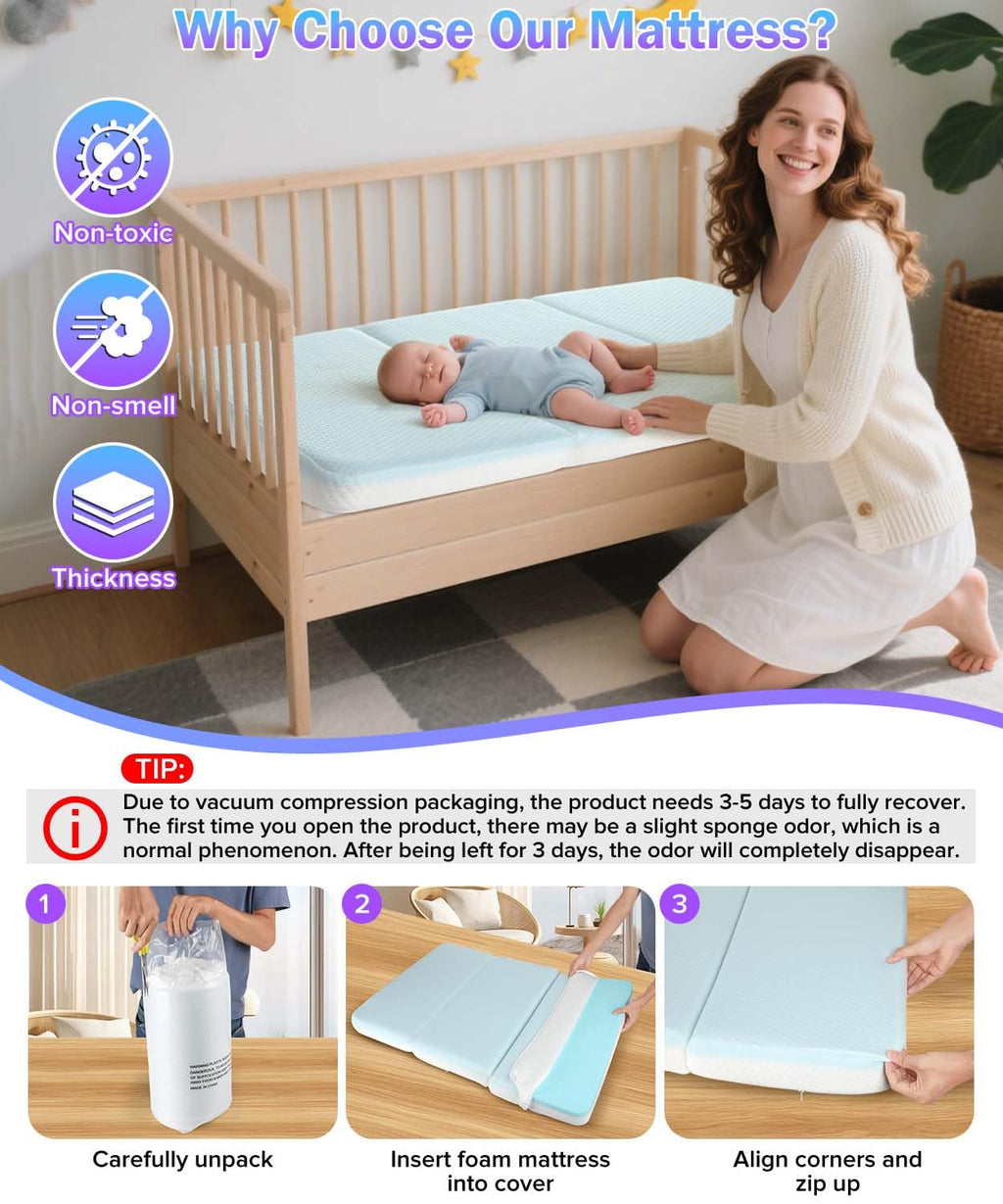 3'' Standard Crib Mattress Y166991