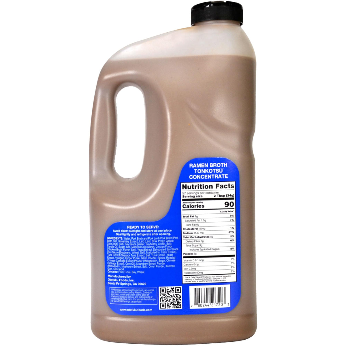 Tonkotsu Ramen Broth Concentrate 69.1 oz O84985