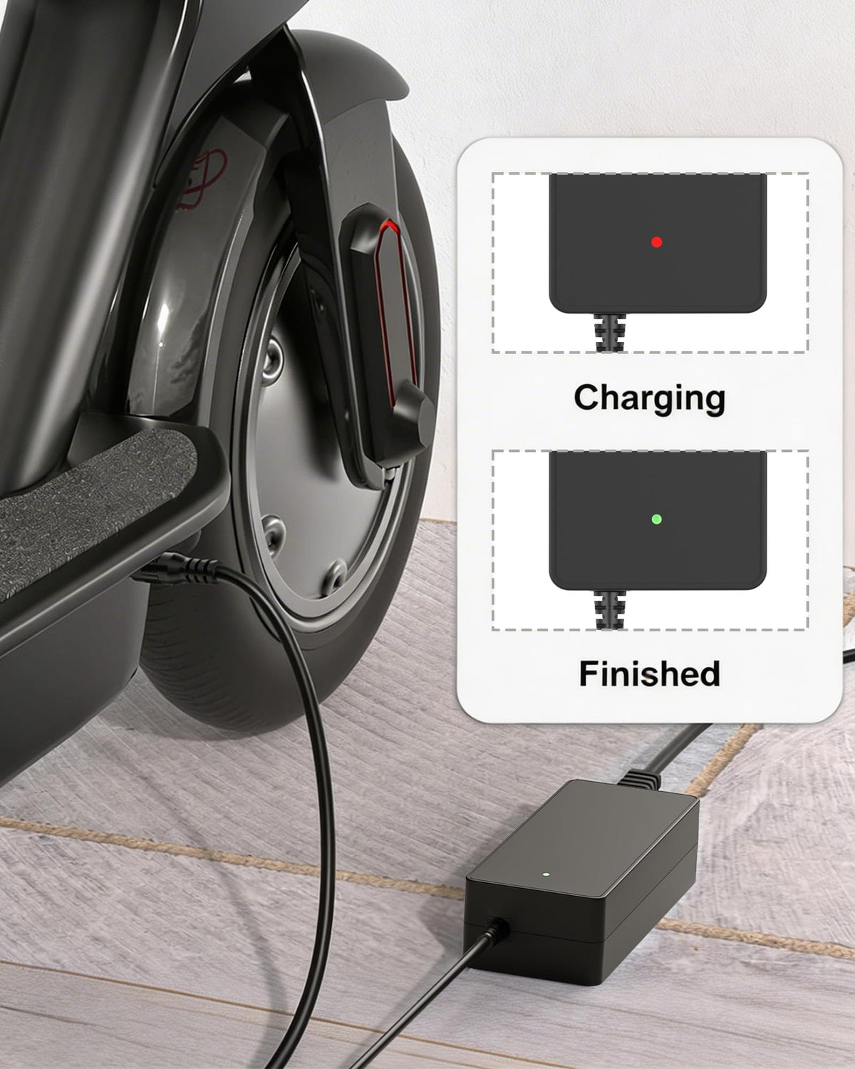 42V 2A Scooter Charger C28059