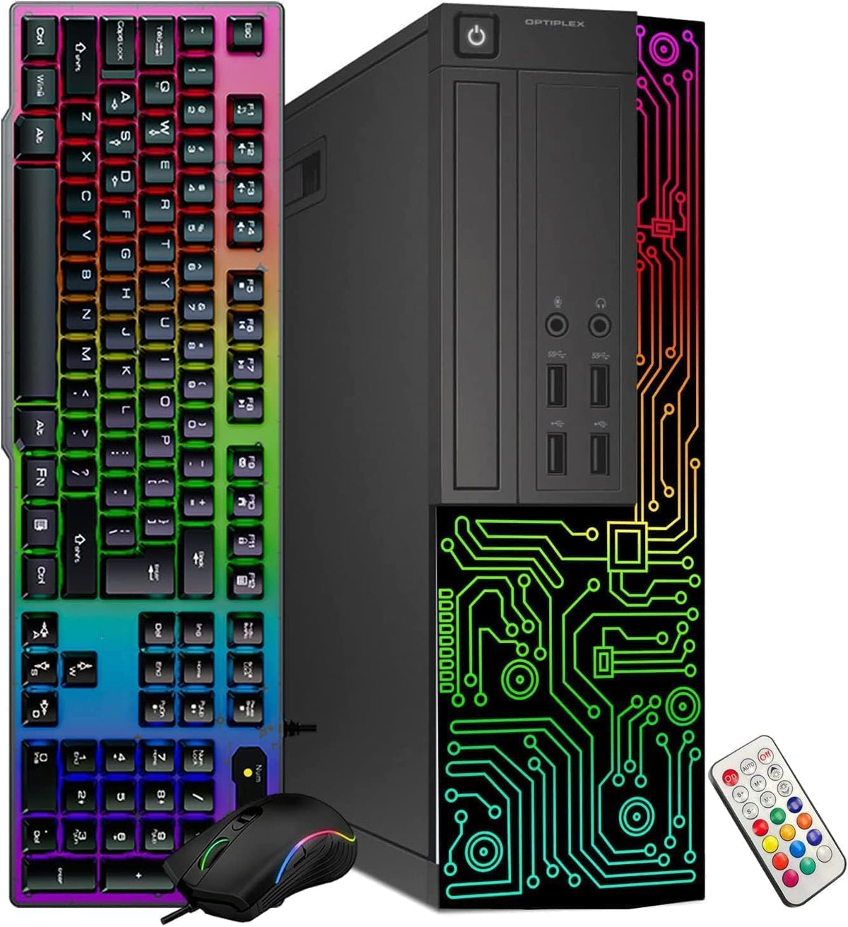PC Core I5 GT 1030 24'' Monitor 16G RAM 512G SSD L178192
