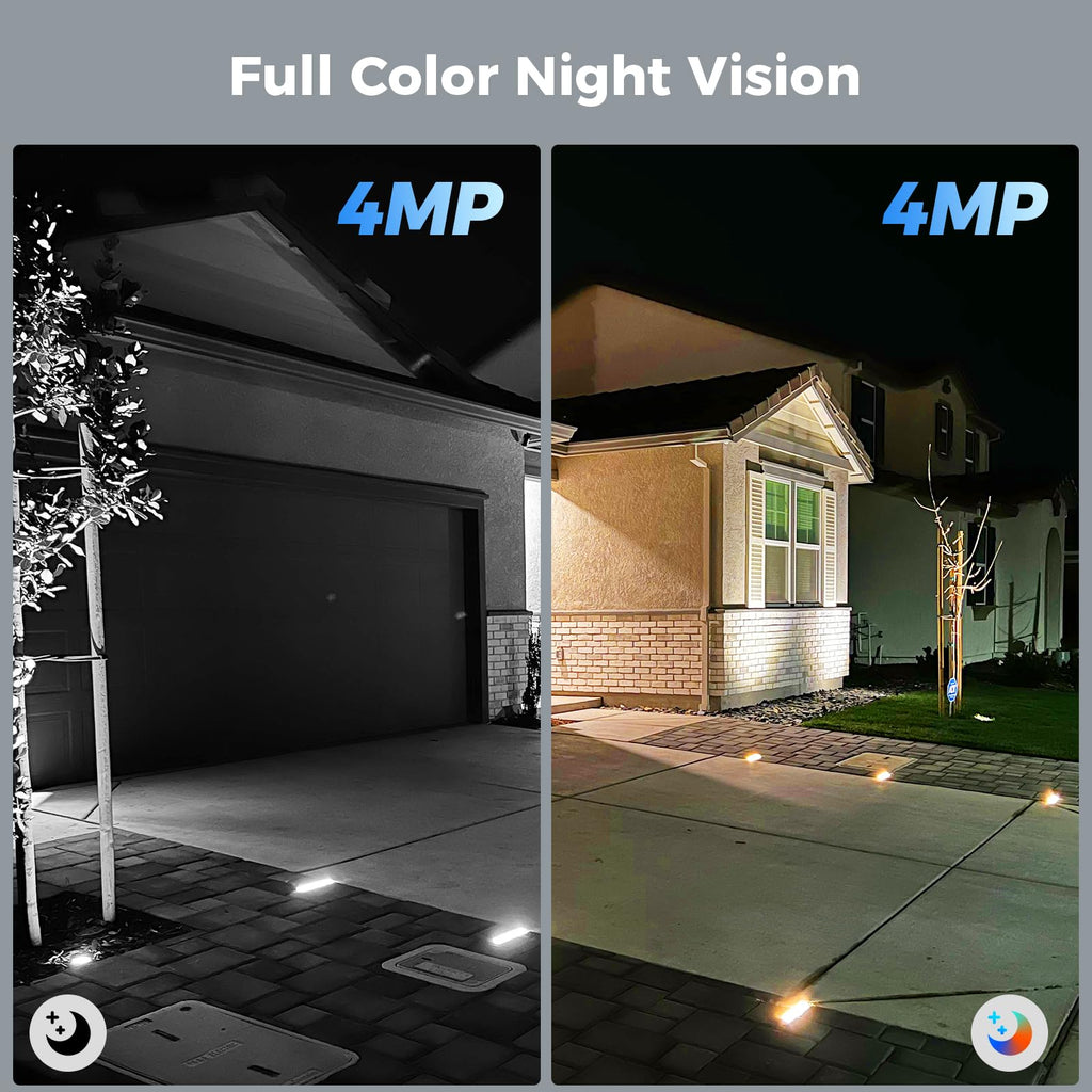 4 Pack Wireless Solar Security Camera H663530