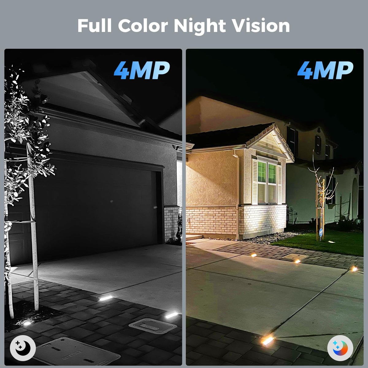 4 Pack Wireless Solar Security Camera H663530