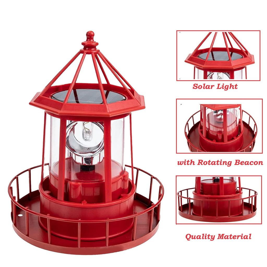 Solar Powered Lighthouse C5304