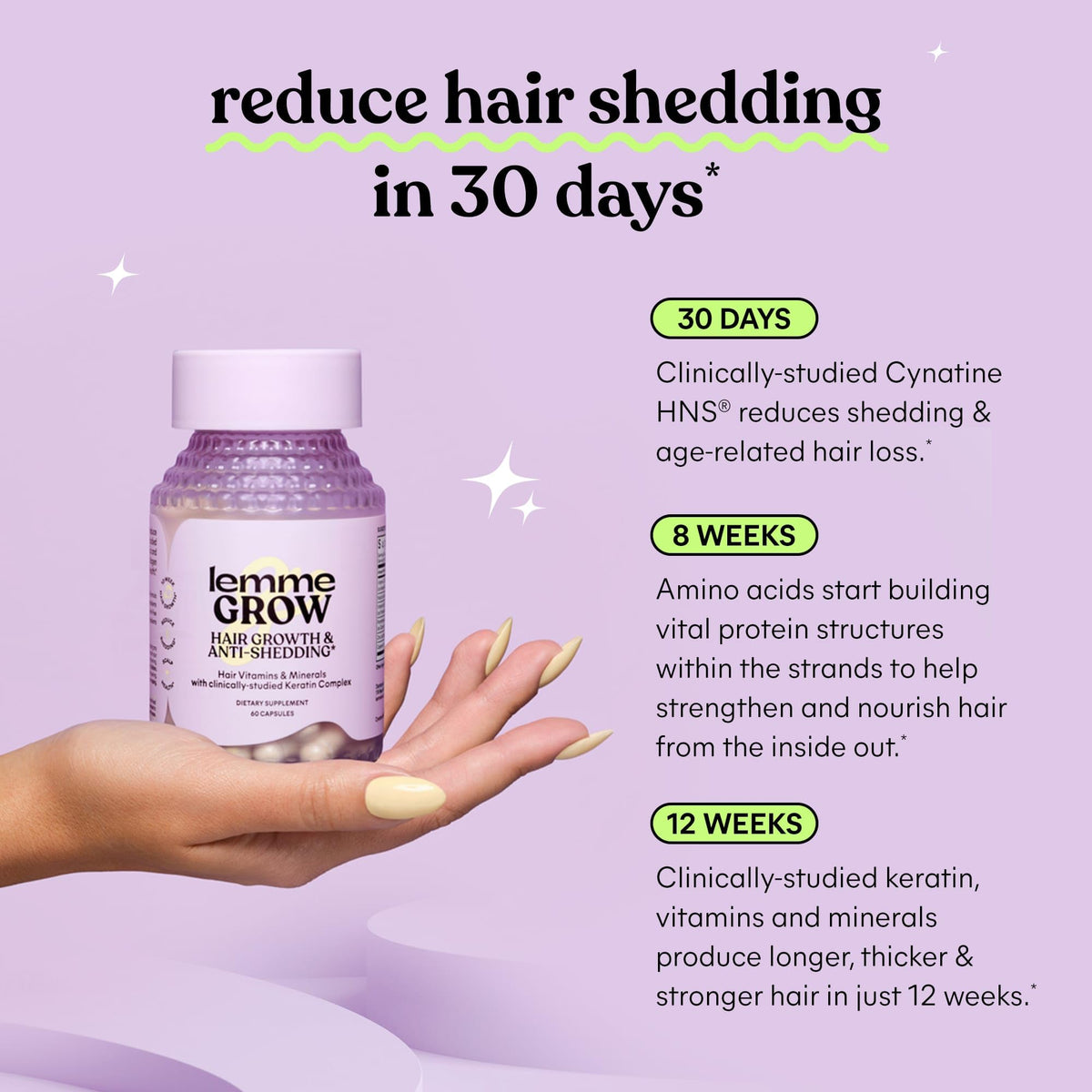 Hair Growth Capsules 30-Day Supply P7816