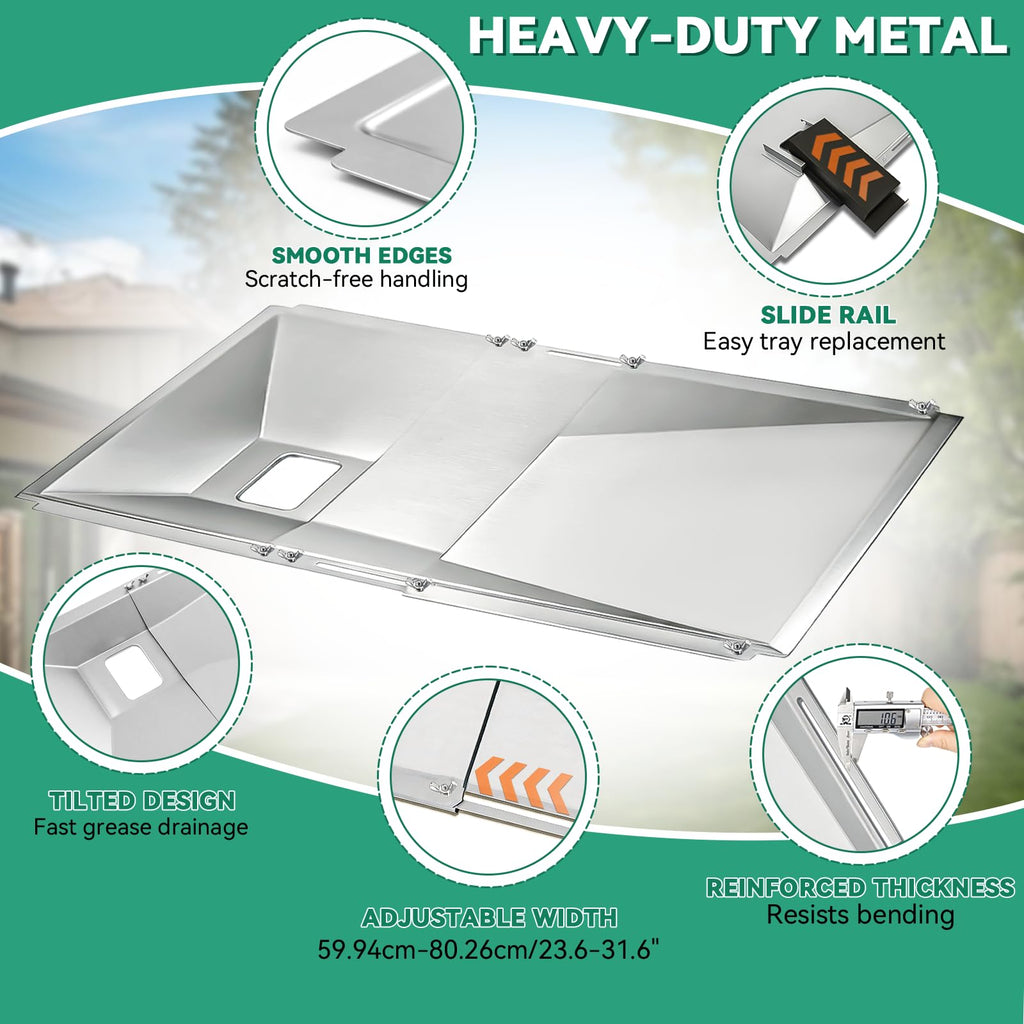 Universal Grease Tray with Catch Pan N9322