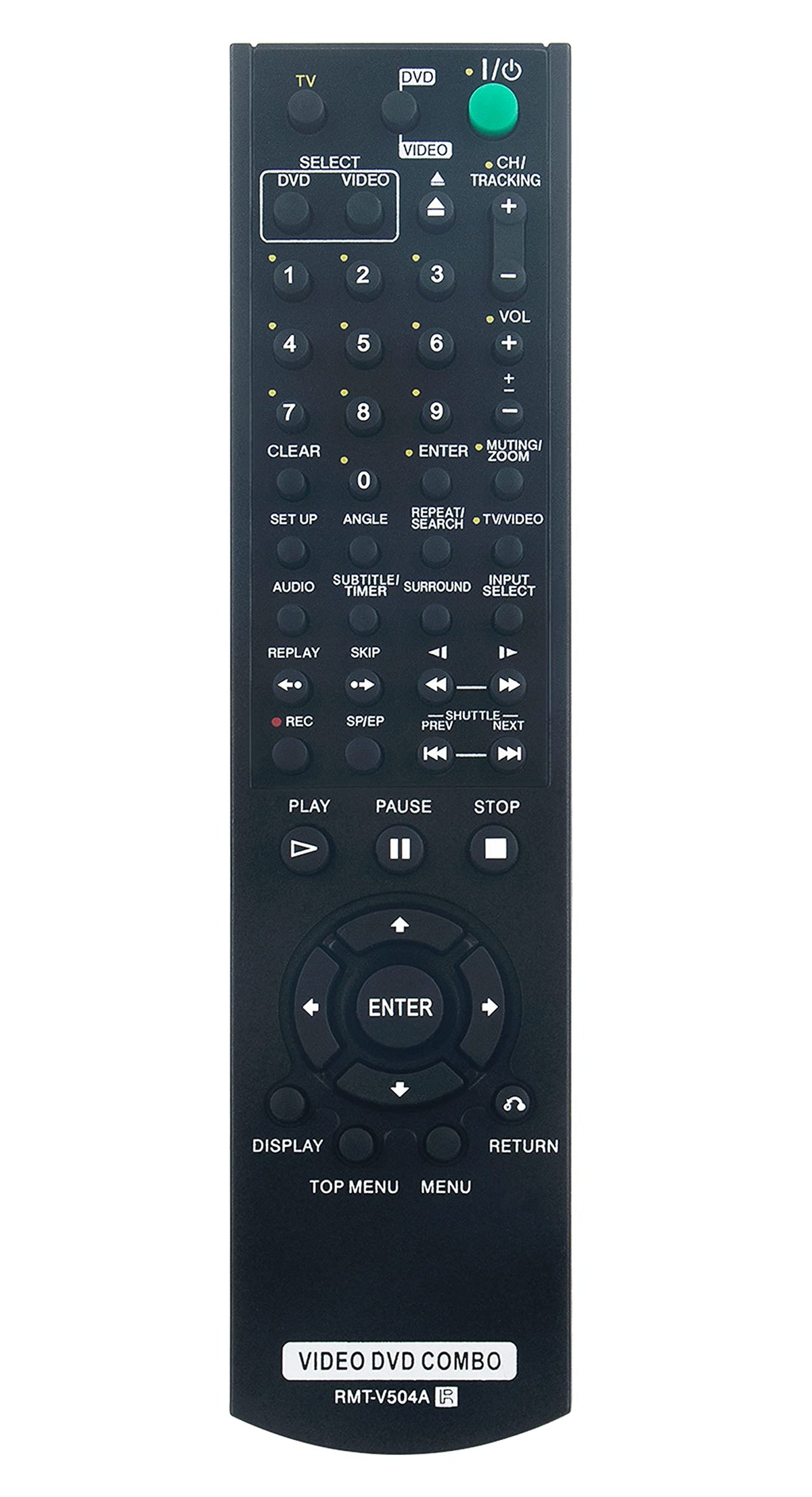 Remote Control for Video DVD Combo Player U16675