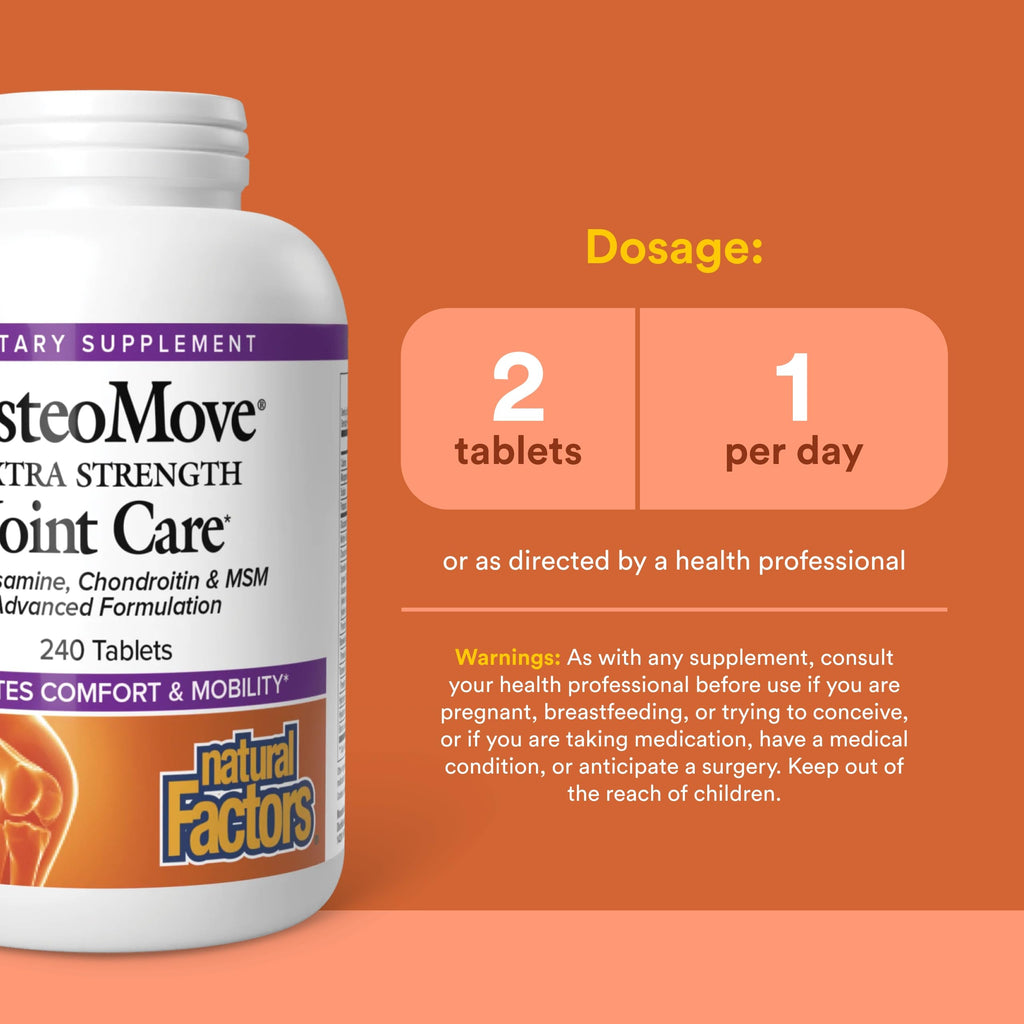 OsteoMove Extra Strength Joint Care 240 Tabs V83289