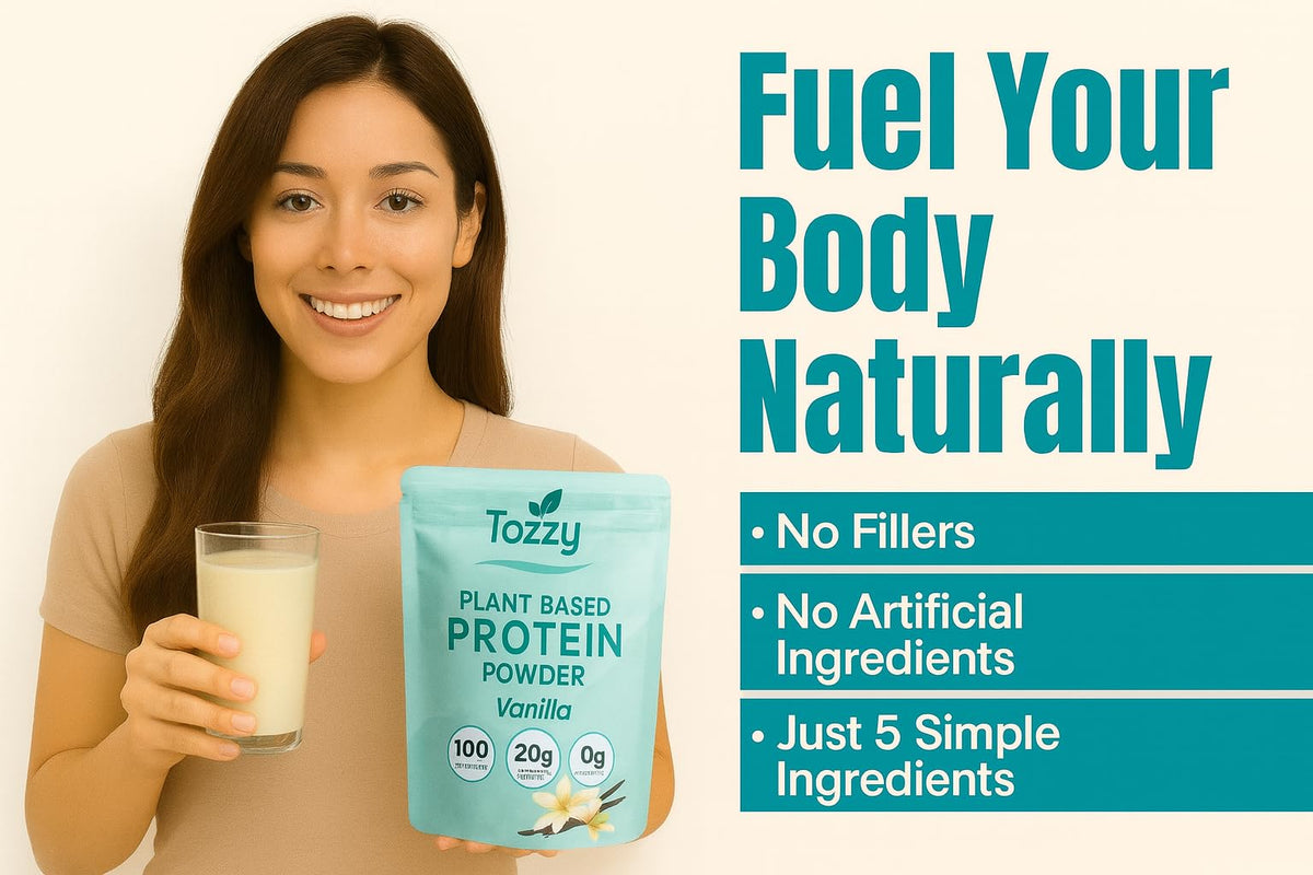 Organic Vegan Vanilla Pea Protein Powder E288450