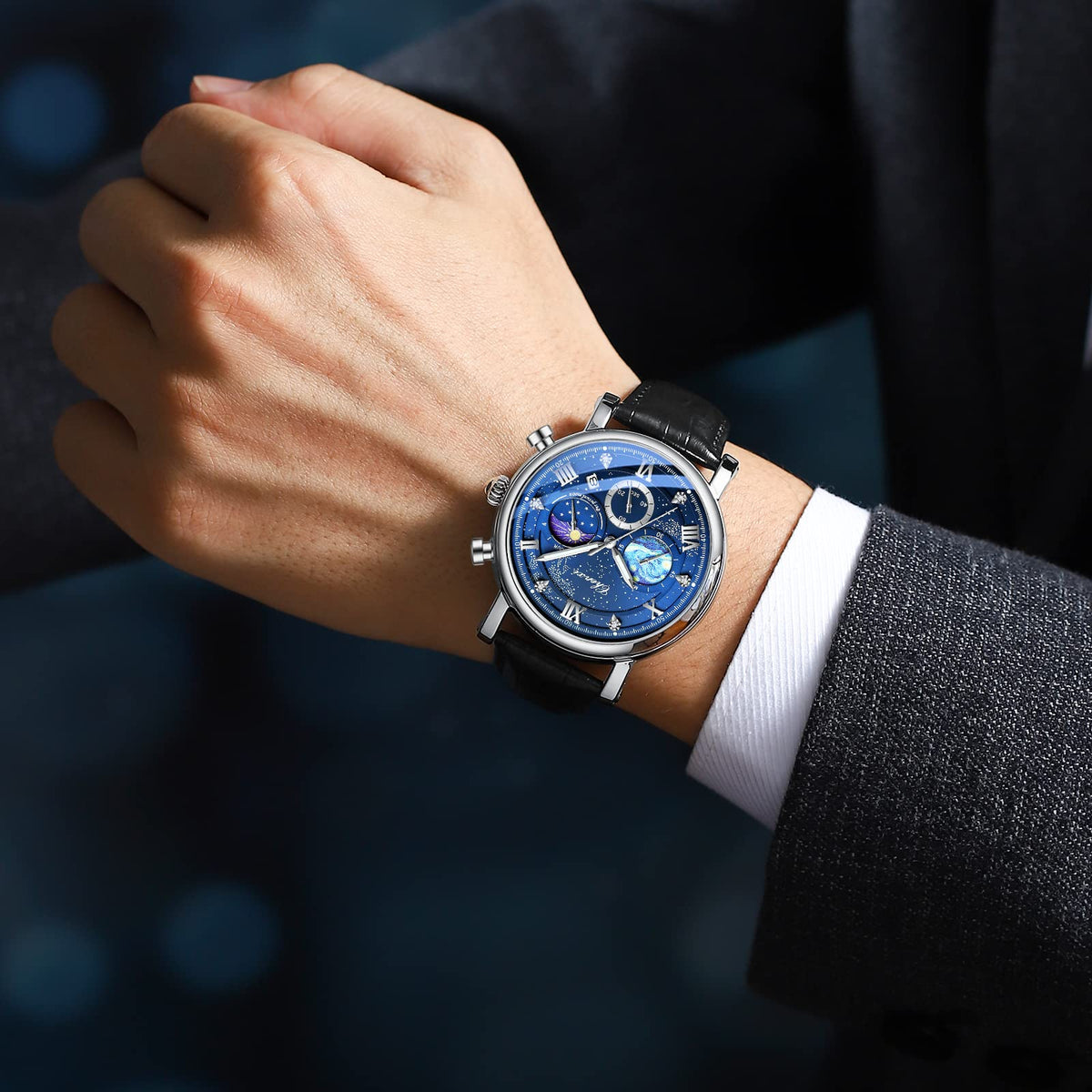 Men Classic Chronograph Analog Watch F23400