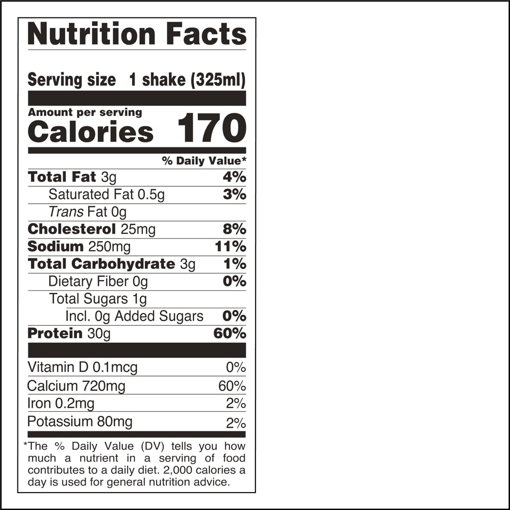 Vanilla Protein Shake 30g Protein 11 fl.oz 4 Count Pack of 3 V81021