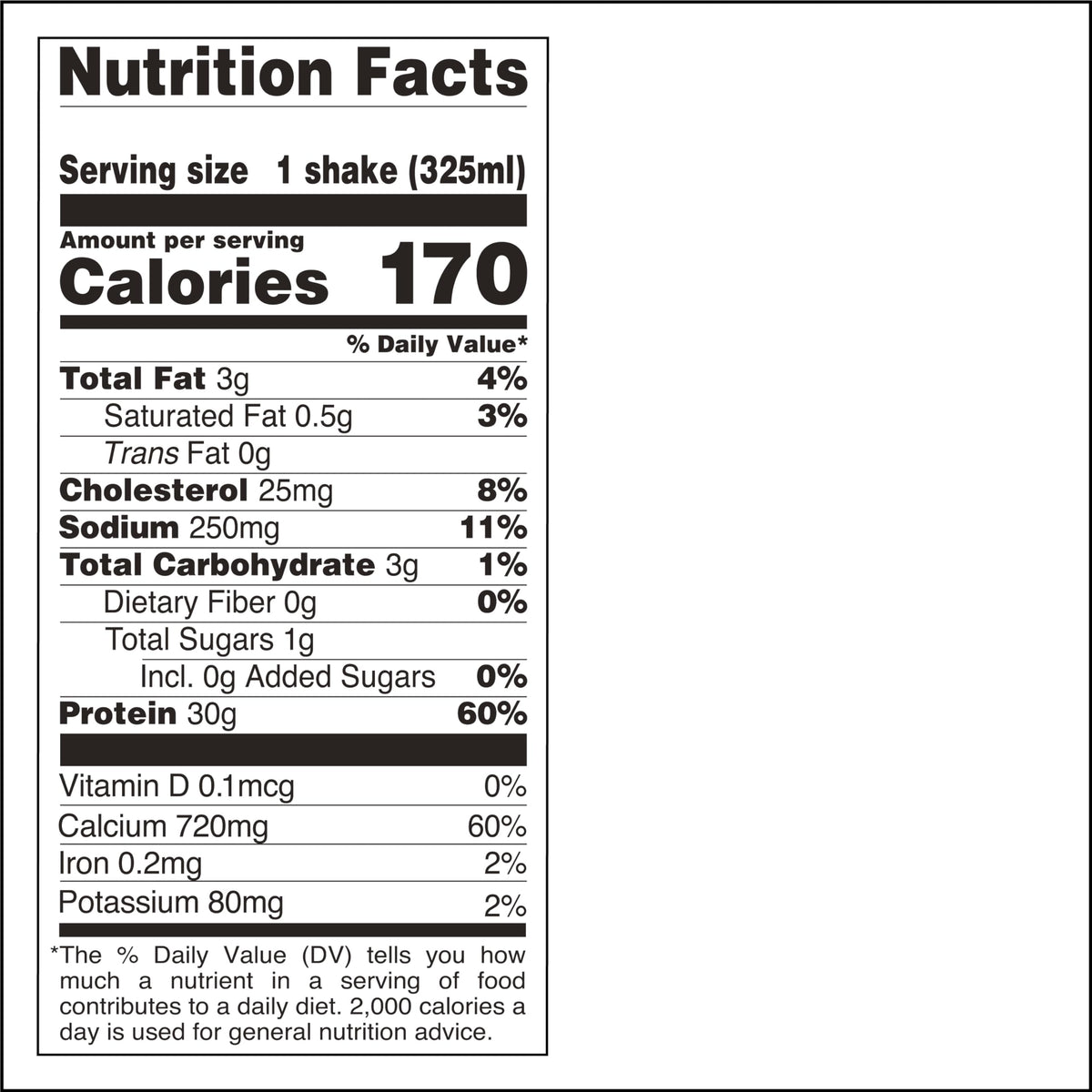 Vanilla Protein Shake 30g Protein 11 fl.oz 4 Count Pack of 3 V81021