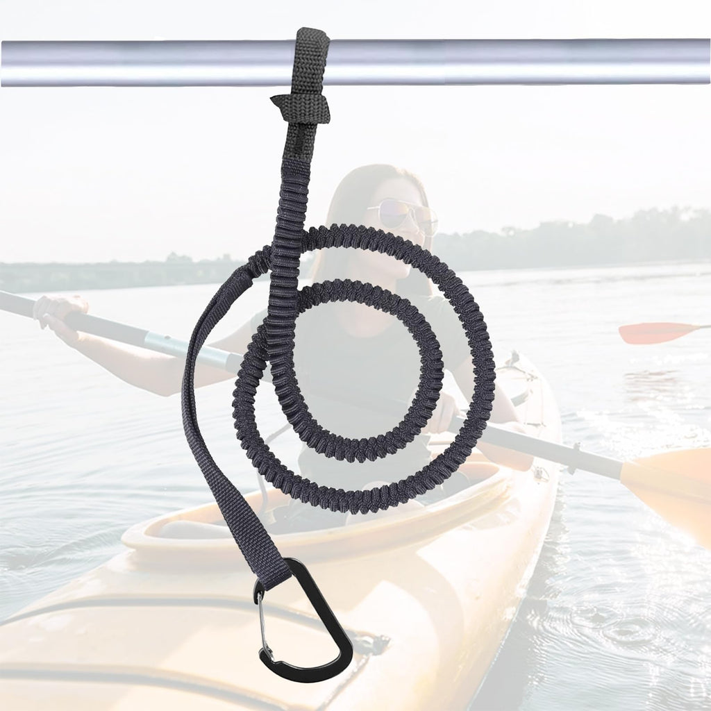 Kayak Paddle Leash 3-7 ft Stretchable Strap Lanyard O962