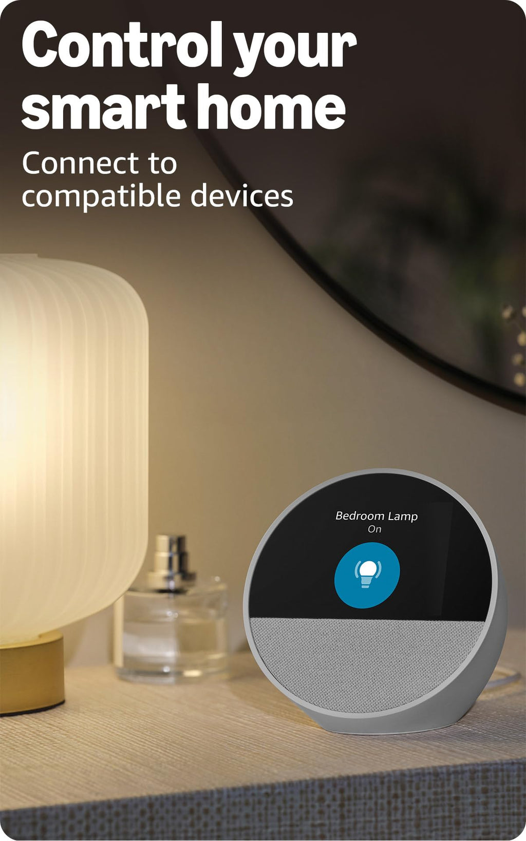 Smart Alarm Clock Black K759606