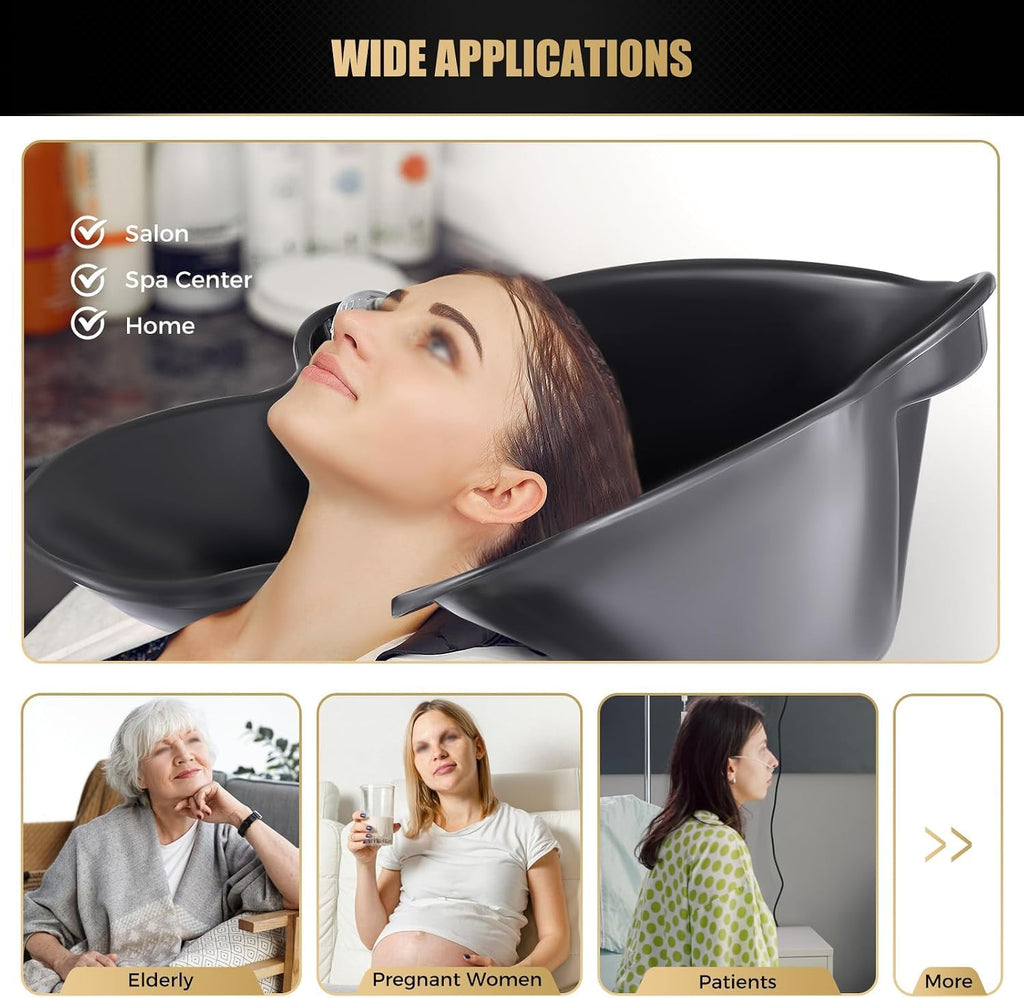 Portable Salon Shampoo Bowl with Electric Pump R8203
