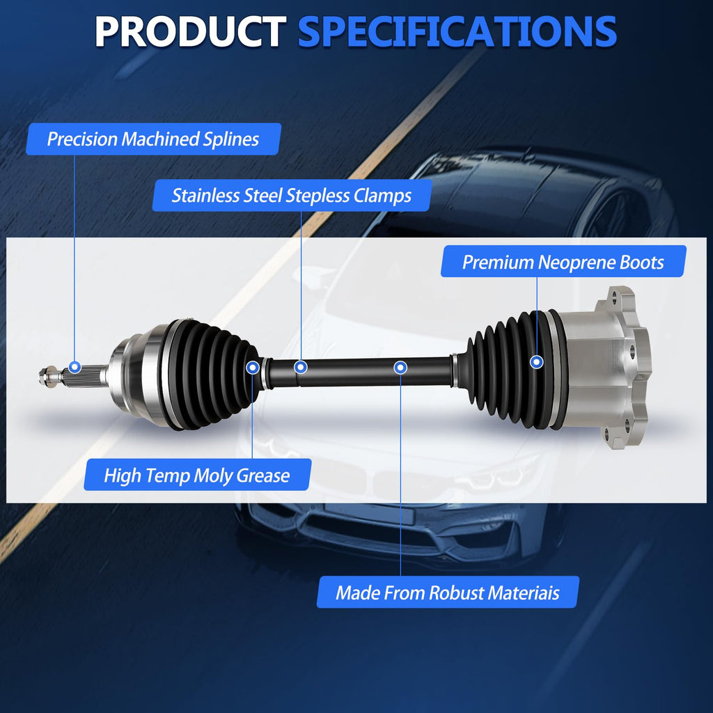 CV Axle Front X870131
