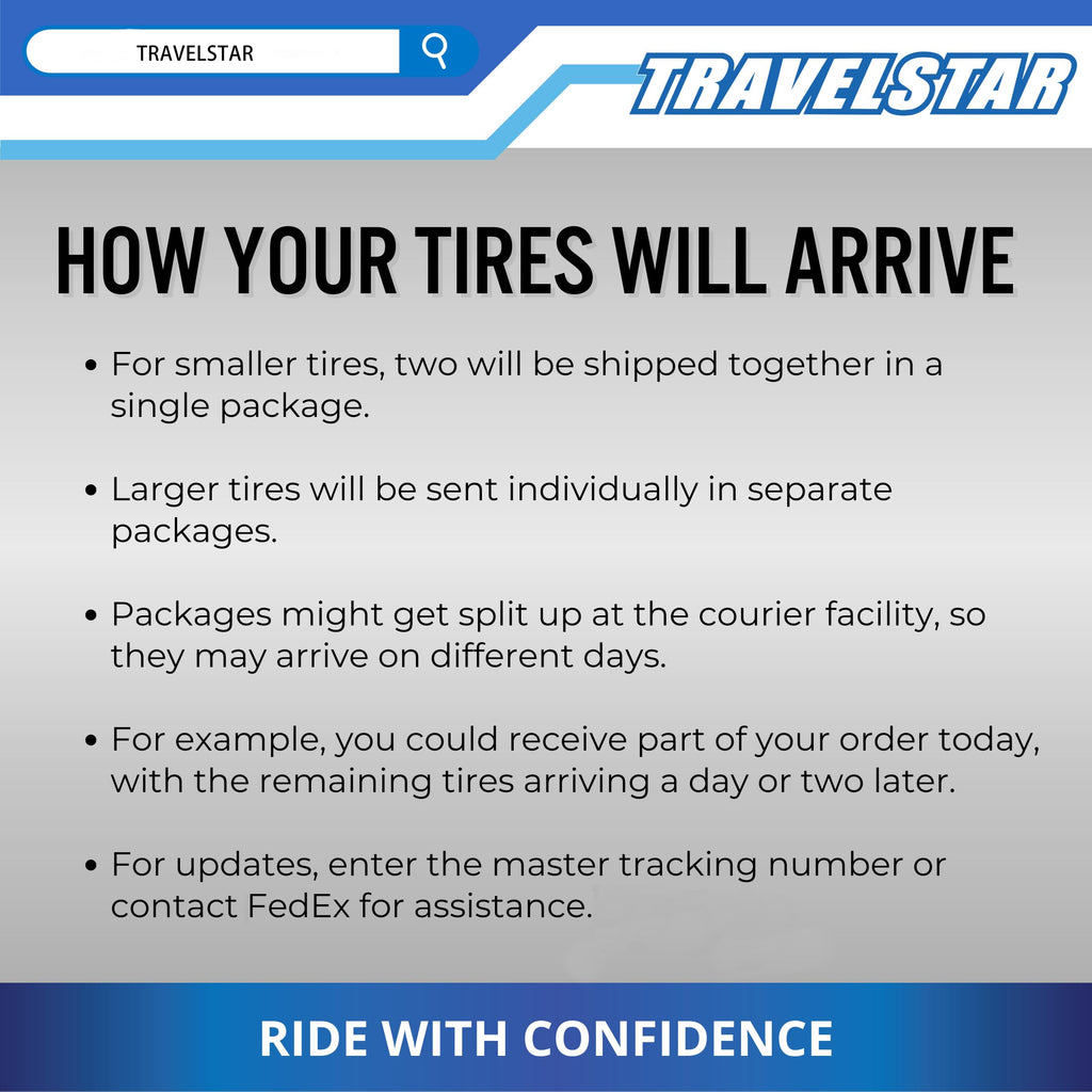 Set of 4 275/55R20 Tires F32420