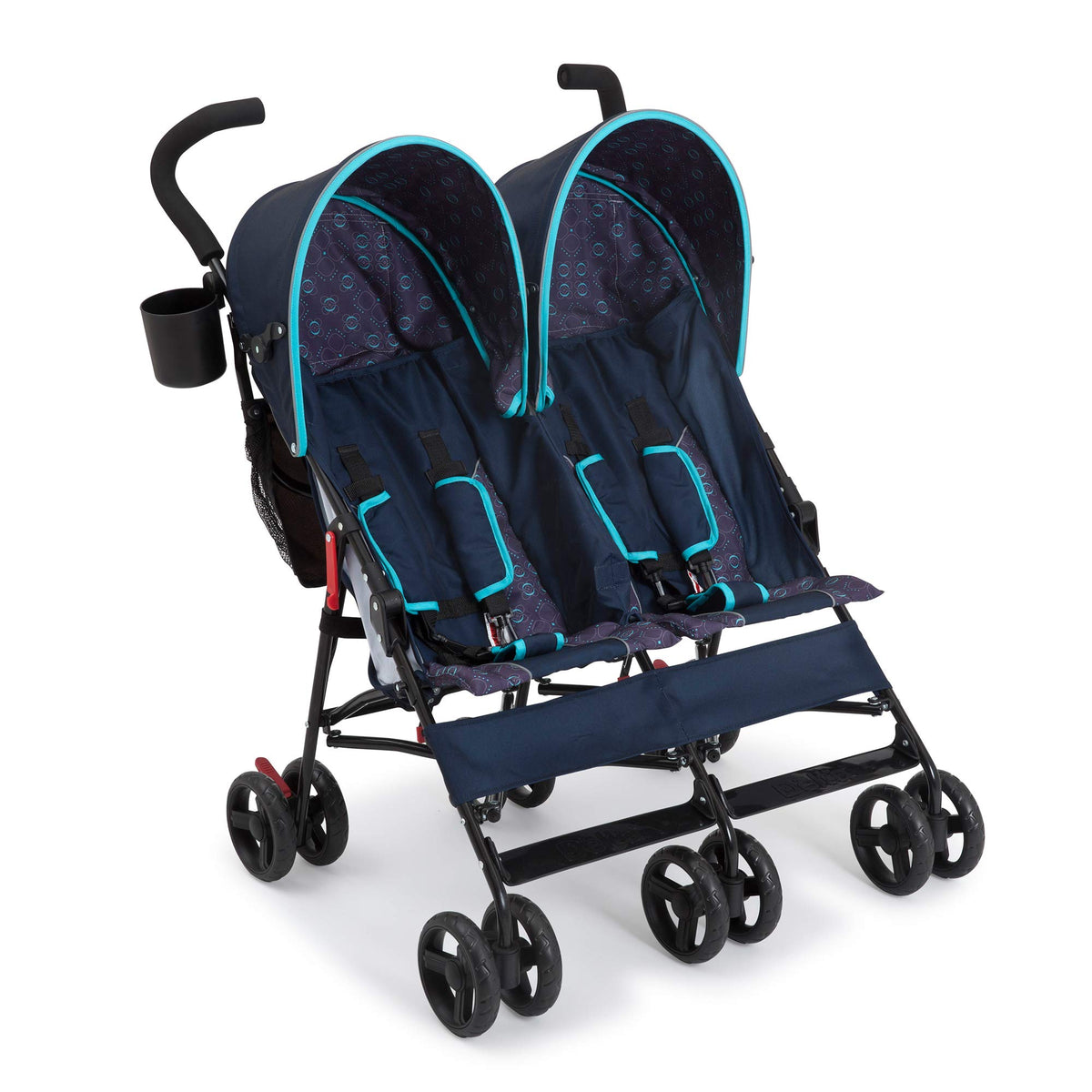 Side by Side Stroller with Recline, Storage & Compact Fold S362042