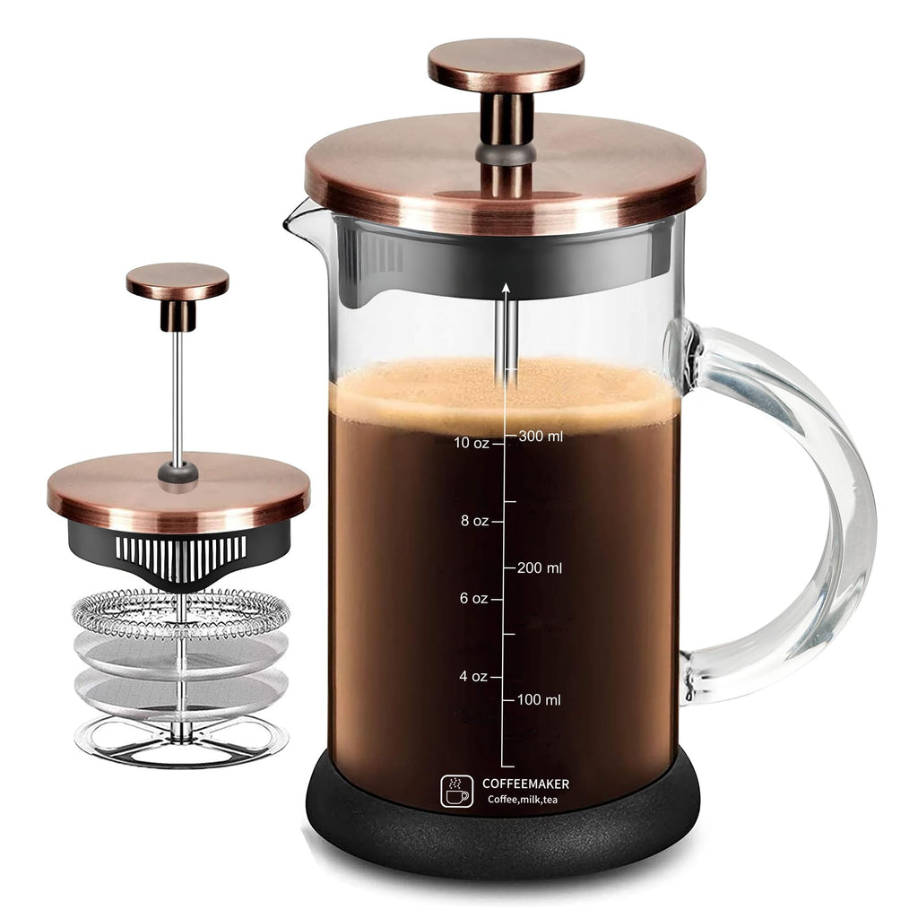 12 Ounce Stainless Steel French Press Coffee Maker Z444