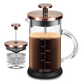 12 Ounce Stainless Steel French Press Coffee Maker Z444