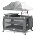 Portable Baby Playpen with Bassinet J292