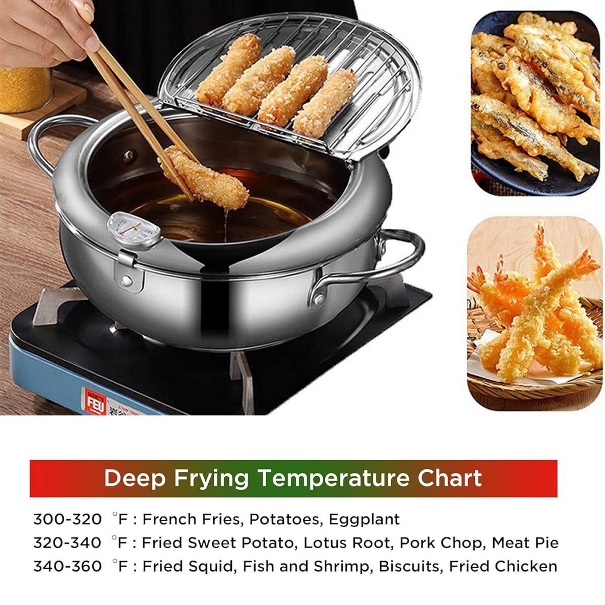 Deep Fryer Pot 4.6 QT F406235