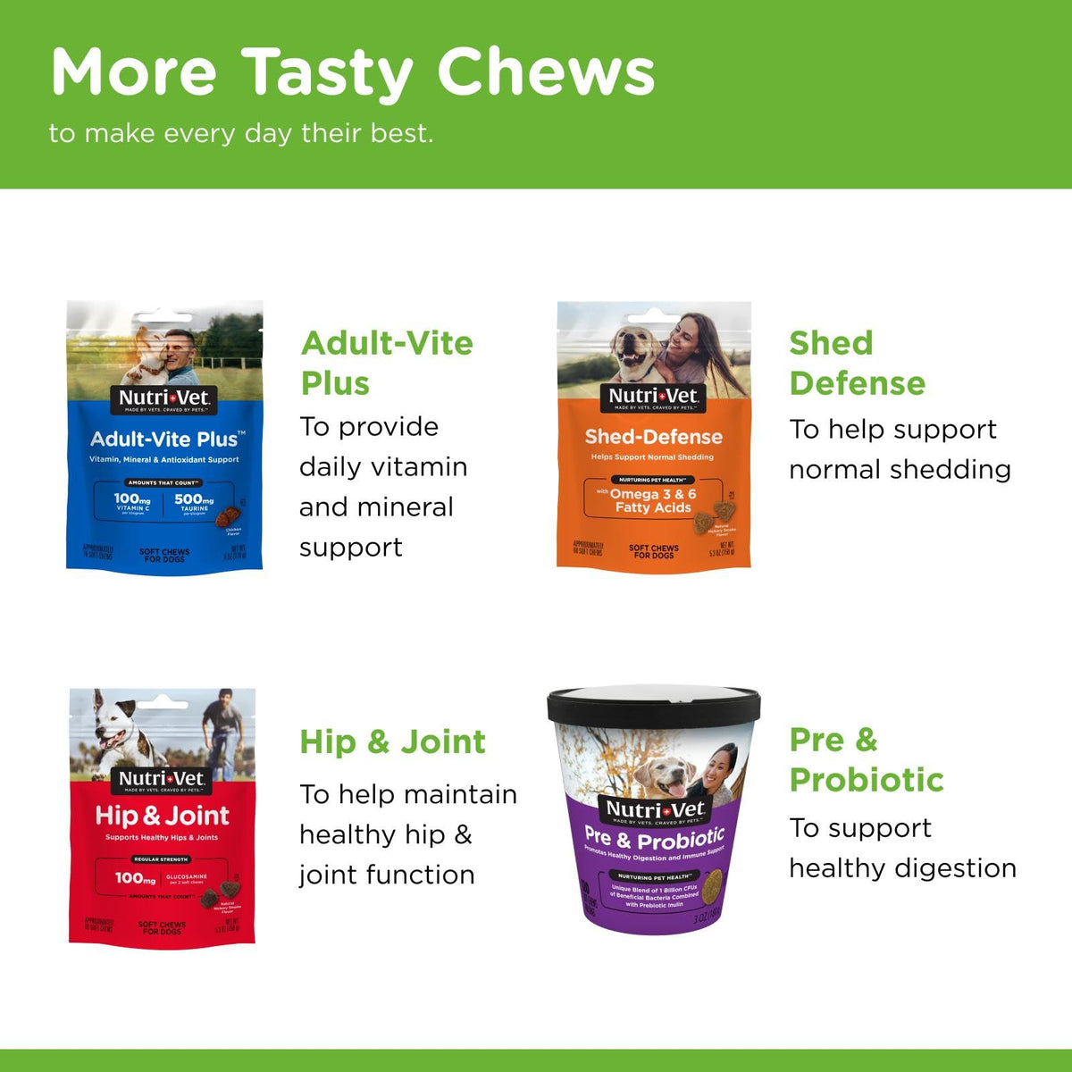 Dog Urine Support Chewables 365 Count R377