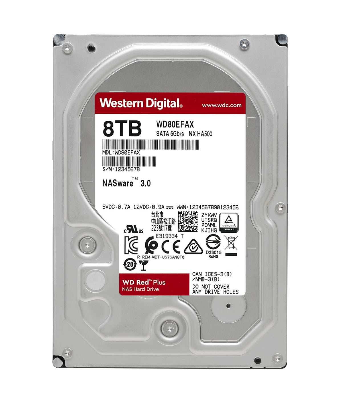 8TB NAS Internal Hard Drive HDD Y698