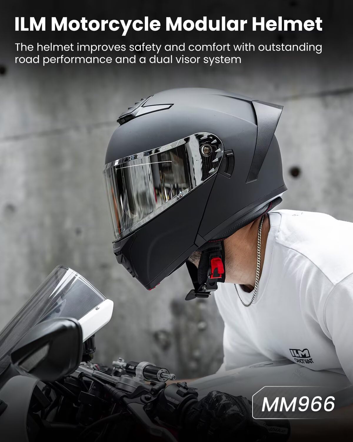 Modular Motorcycle Helmet M6043
