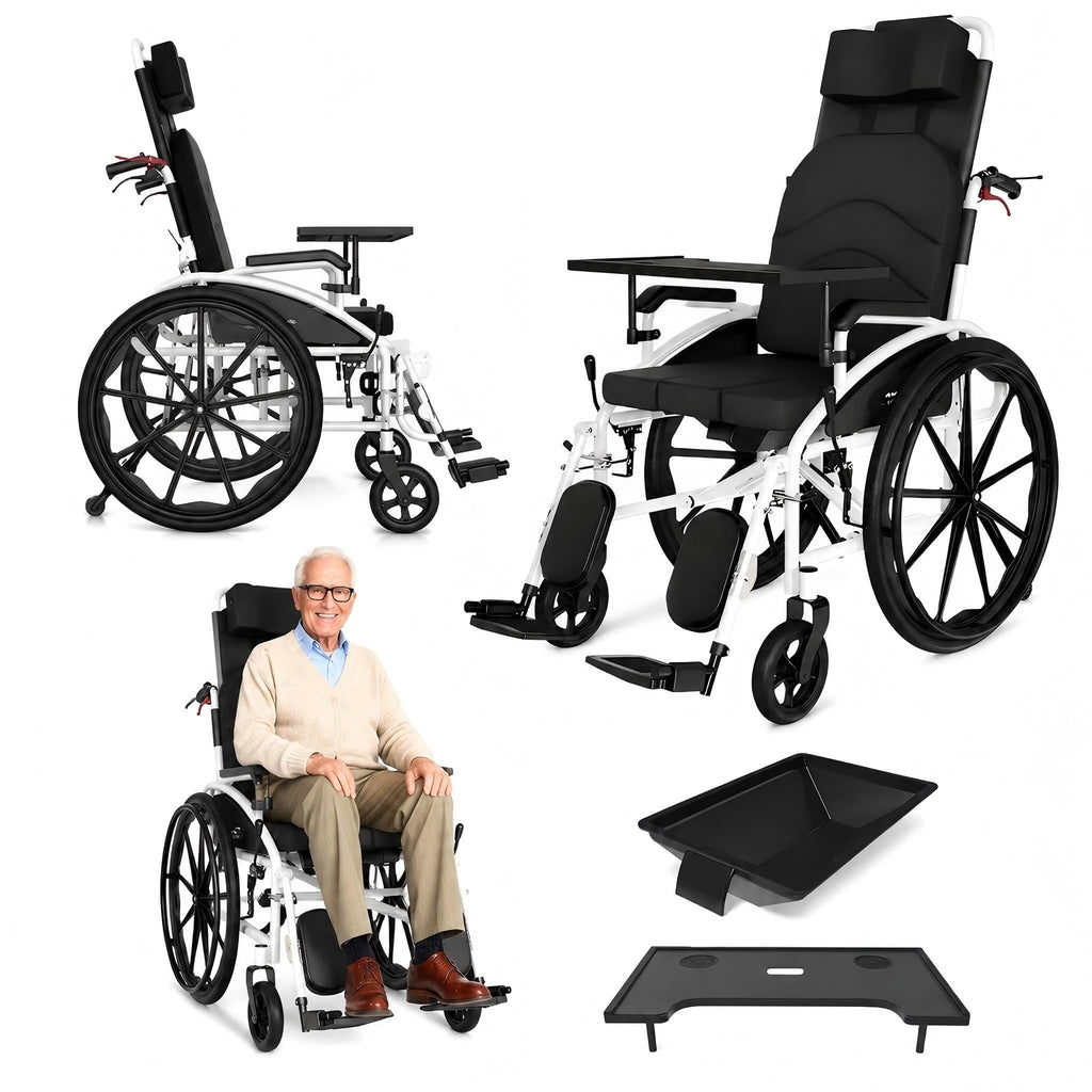 Folding Compact Wheelchair Q685961