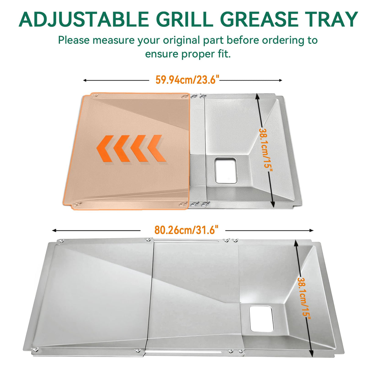 Universal Grease Tray with Catch Pan N9322