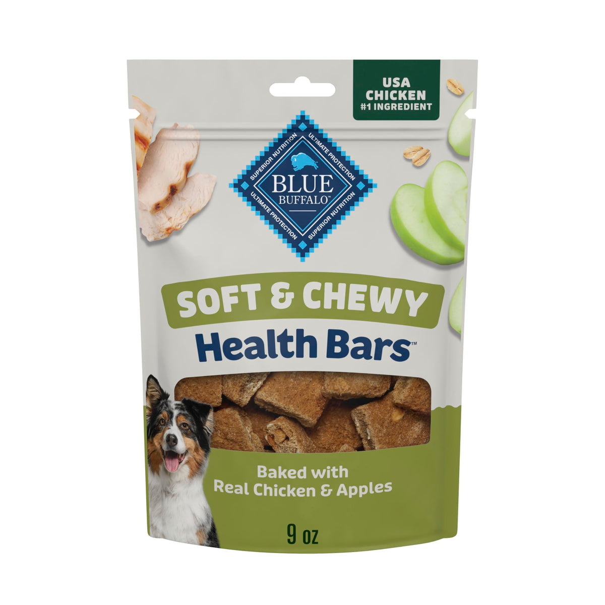 Chicken & Apples Soft & Chewy Treats, 9 oz Y38881