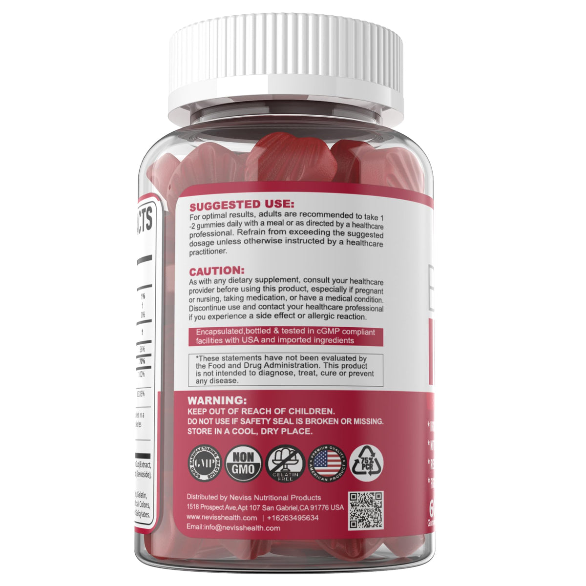 Beet Root Gummies with Iron L414159