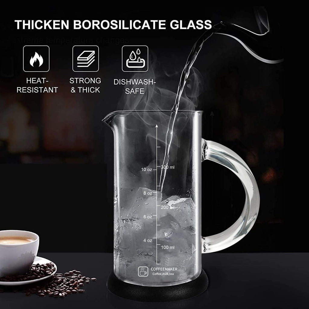 12 Ounce Stainless Steel French Press Coffee Maker Z444