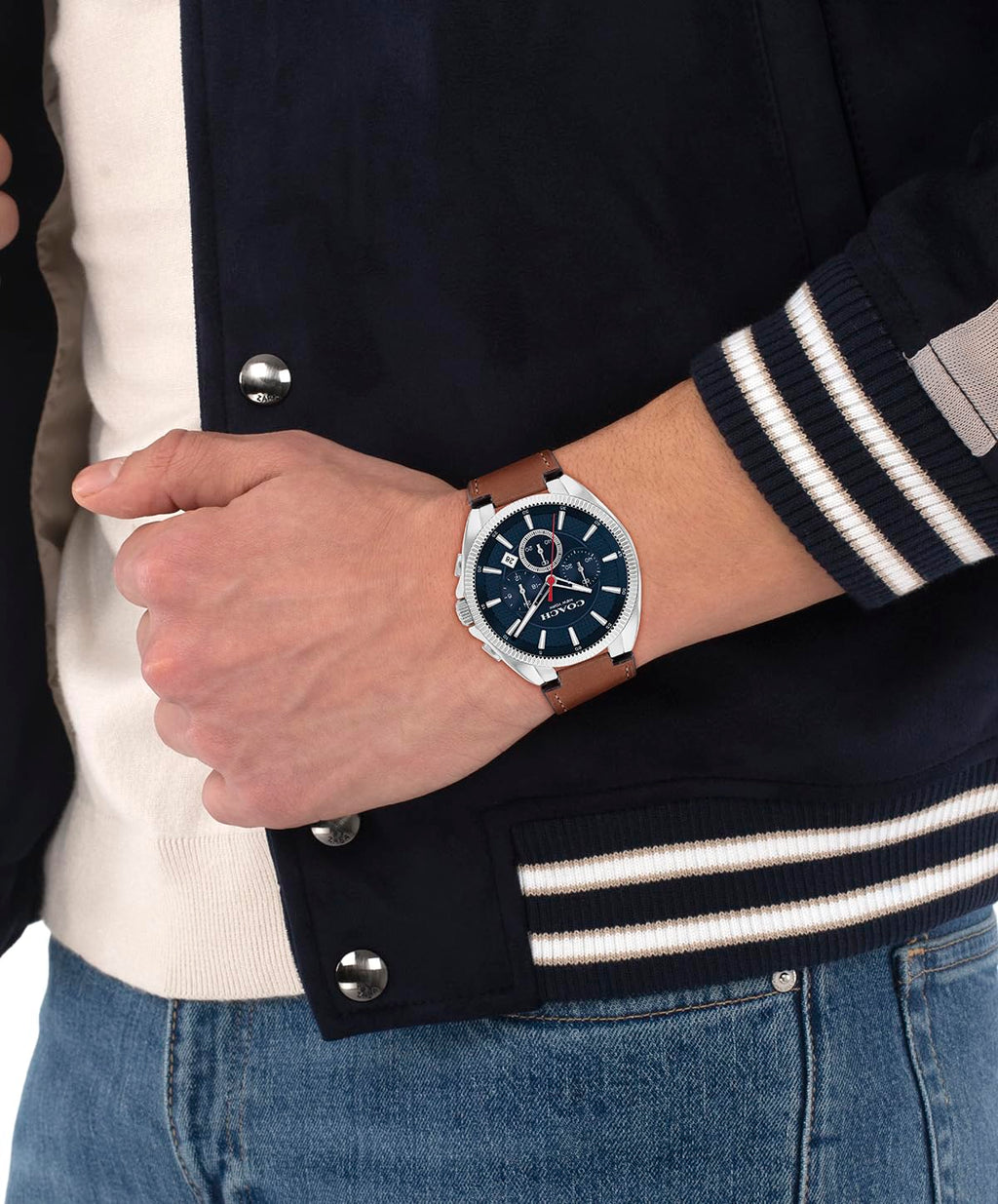 Men's Chronograph Water Resistant Watch J5746