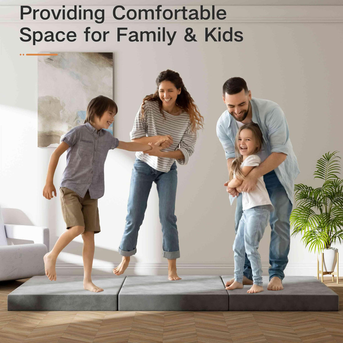 4 Inch Single Tri-Fold Mattress Topper Z20153