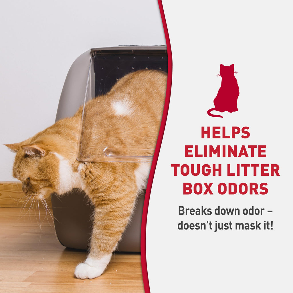 Unscented Cat Litter Box Deodorizer Powder 20 Ounces Pack of 6 S178633