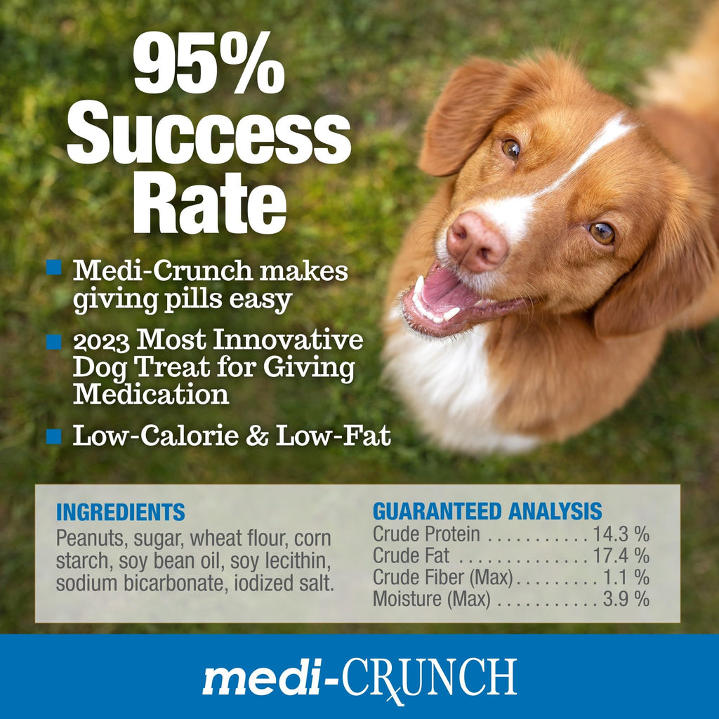 Peanut Butter Dog Pill Treats 90 Count Y46910