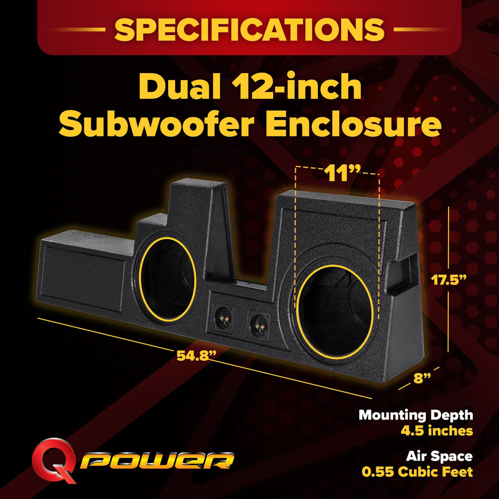 Dual 12" Ported Subwoofer Box B76482