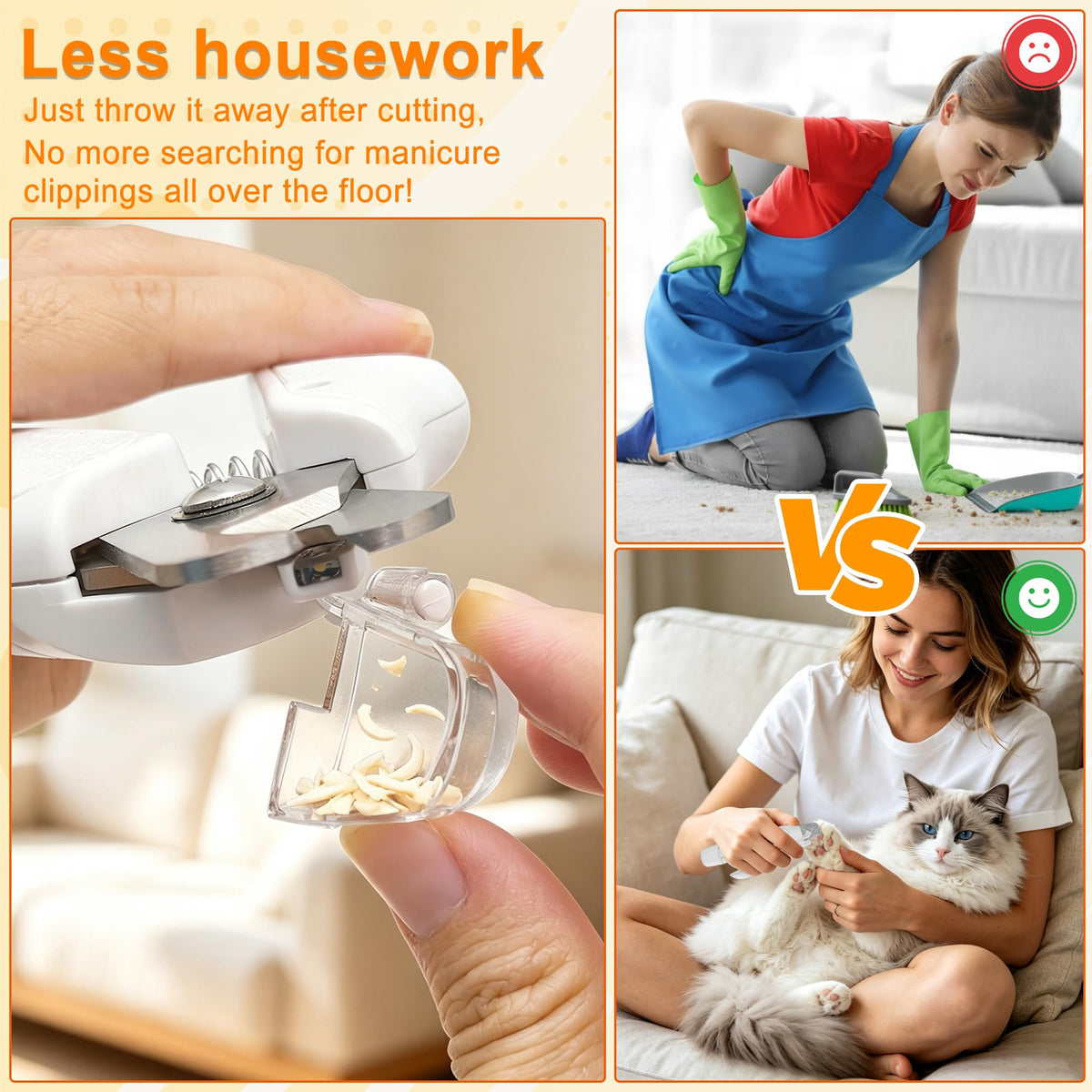 Dog Nail Clippers & Grinder with LED Light U9983