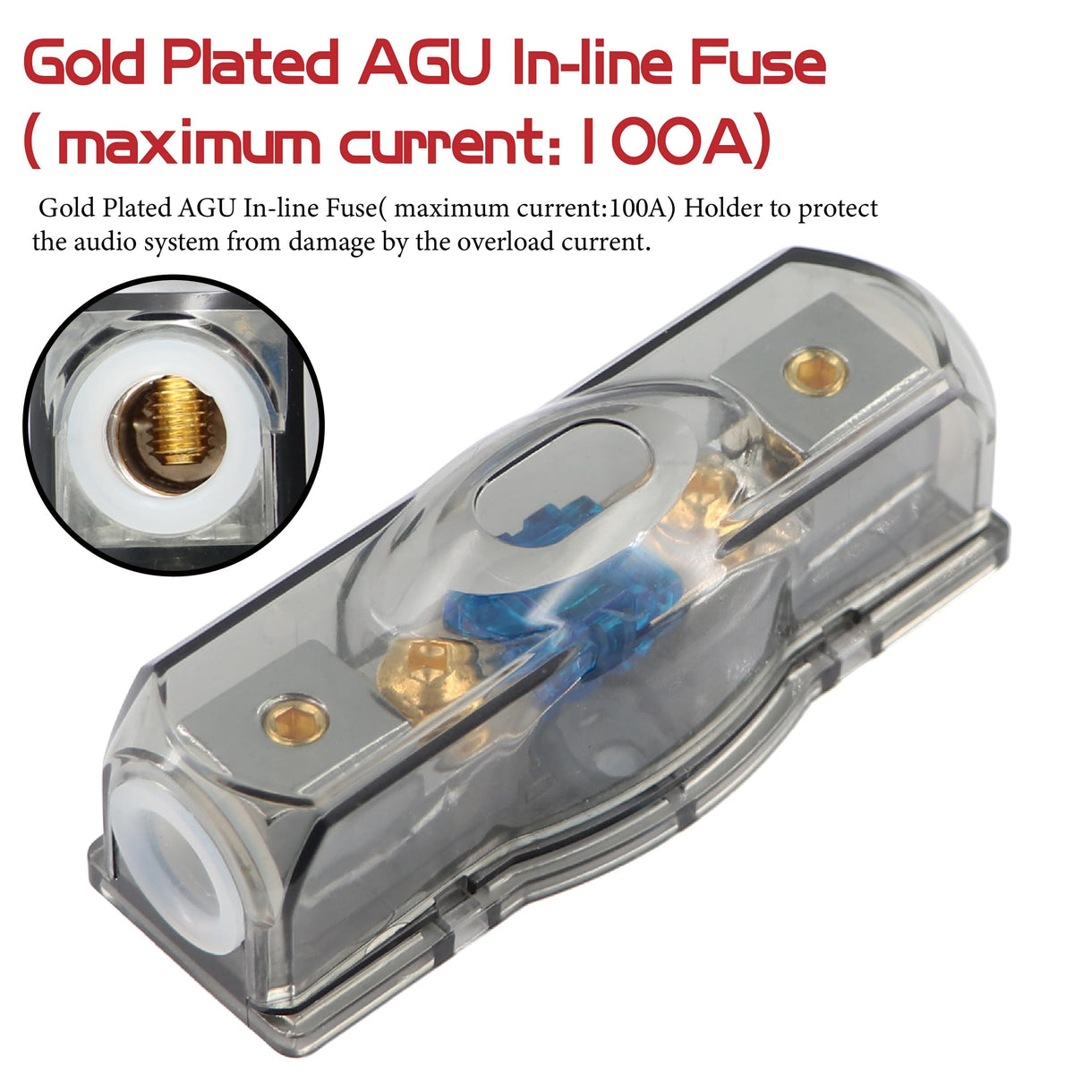 0 Gauge 3000W Amp Wiring Kit with 17FT CCA Power Cable M5335
