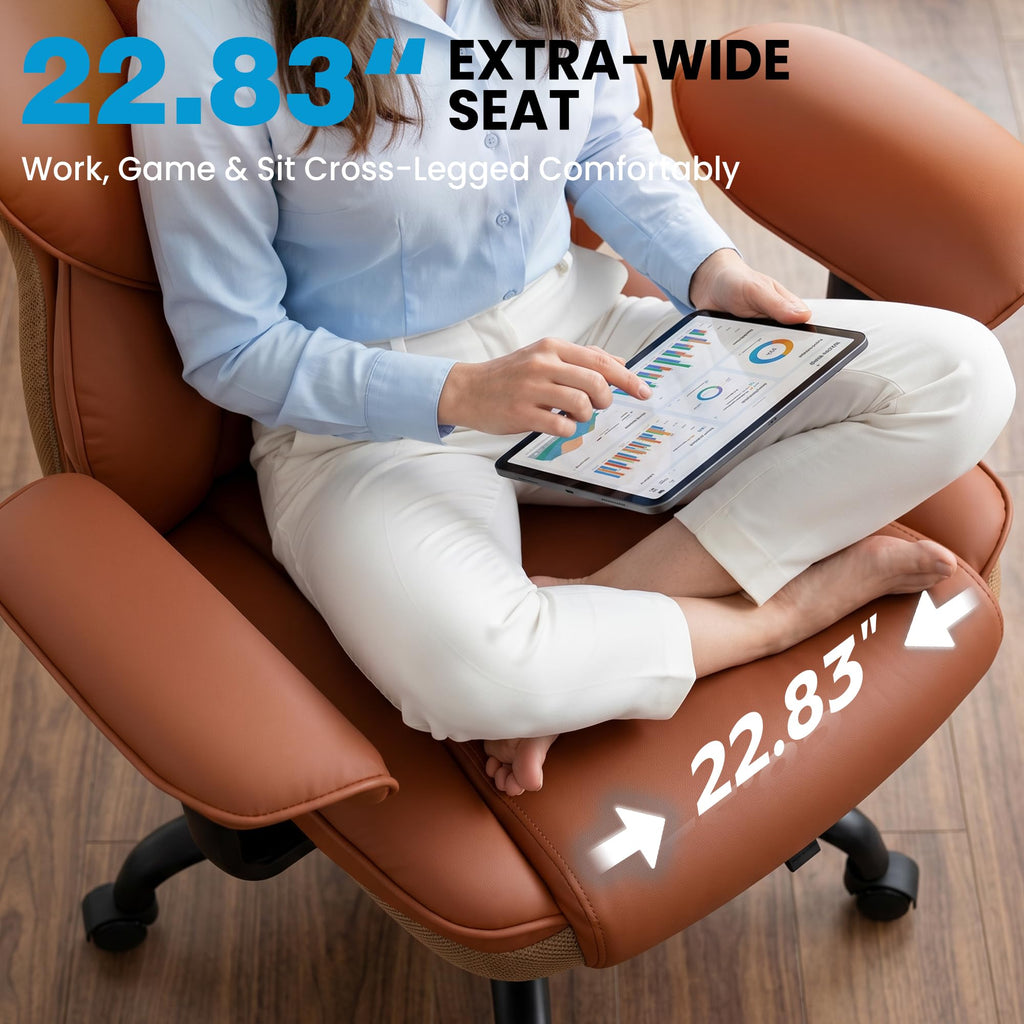 Office Chair with Pocket Spring Cushion A687