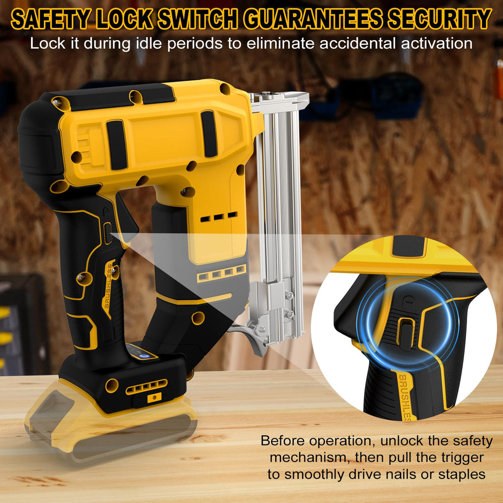 18 Gauge Cordless Brad Nailer with 1000 Nails Q84113