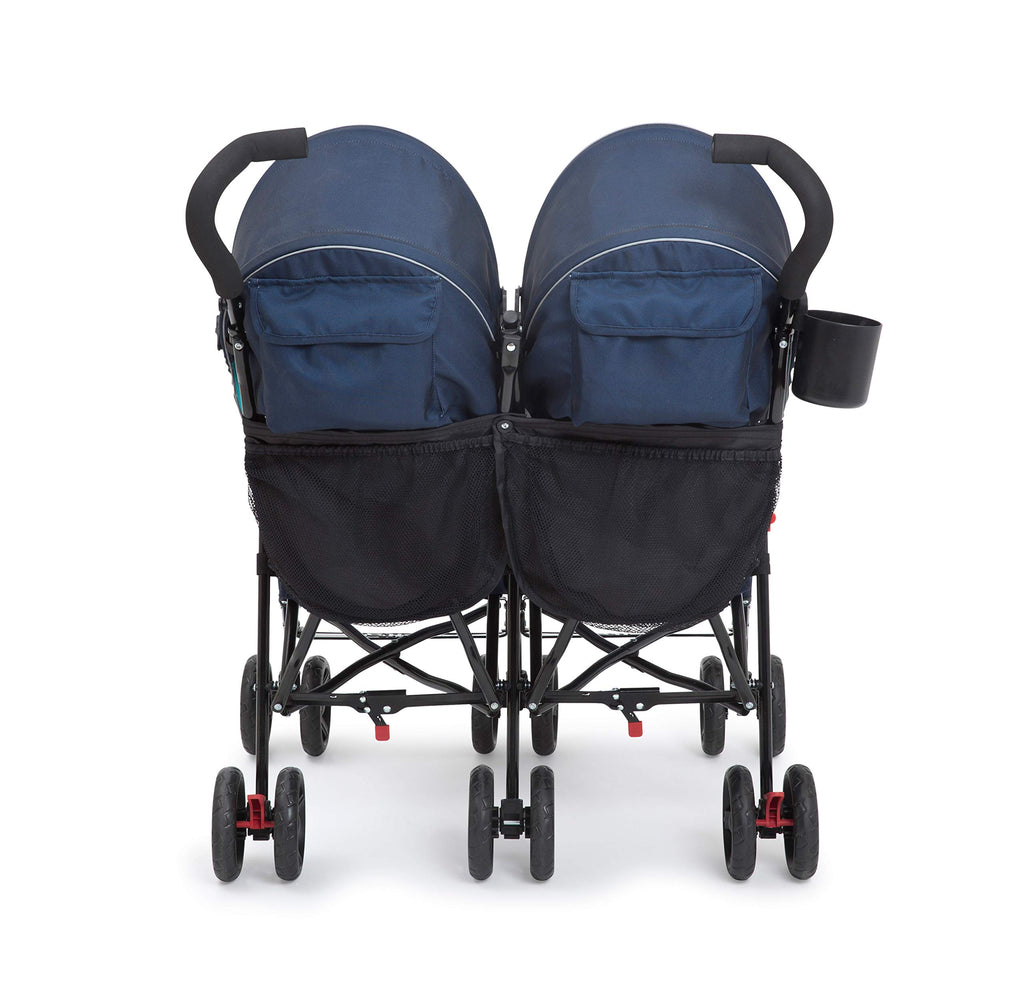 Side by Side Stroller with Recline, Storage & Compact Fold S362042