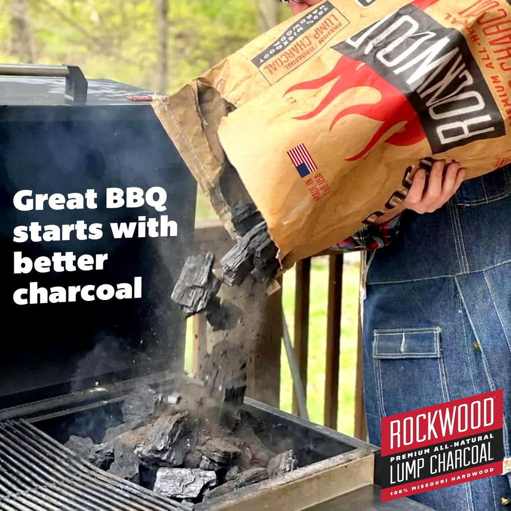 Natural Lump Charcoal 20 lbs 2 Packs J32493