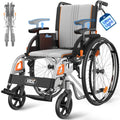 Ultra Lightweight Foldable Wheelchairs 23lb Frame C908178
