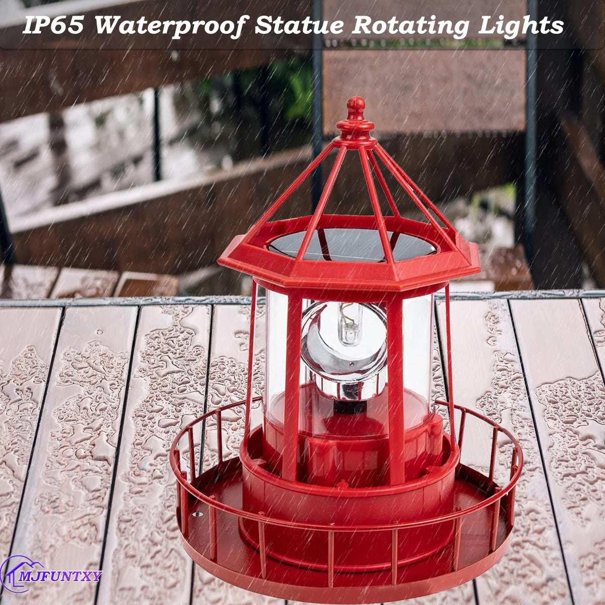 Solar Powered Lighthouse C5304