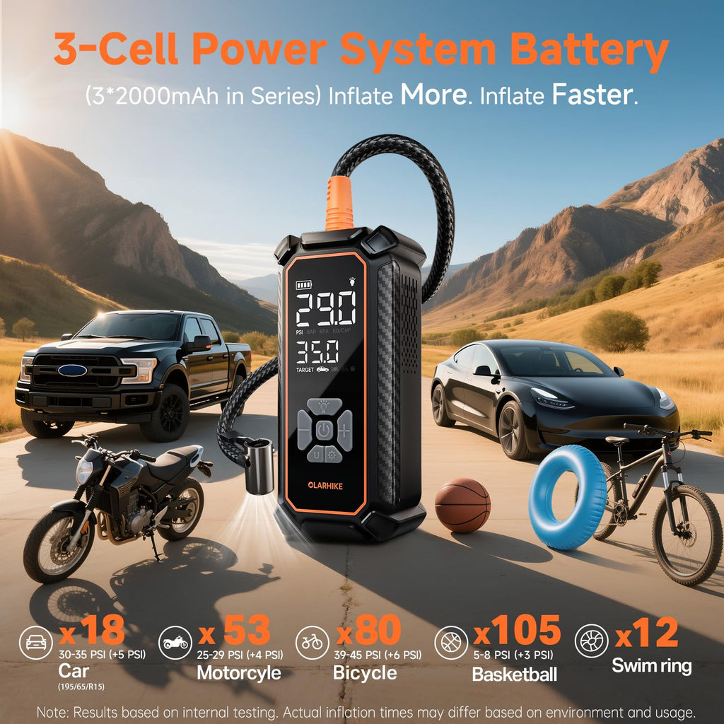 Portable Air Compressor Dual Power P349718
