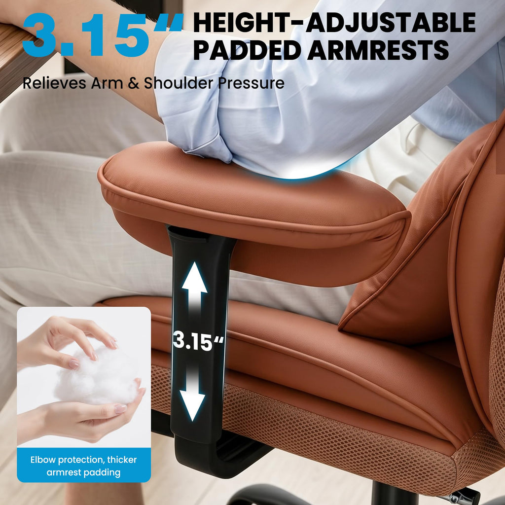 Office Chair with Pocket Spring Cushion A687