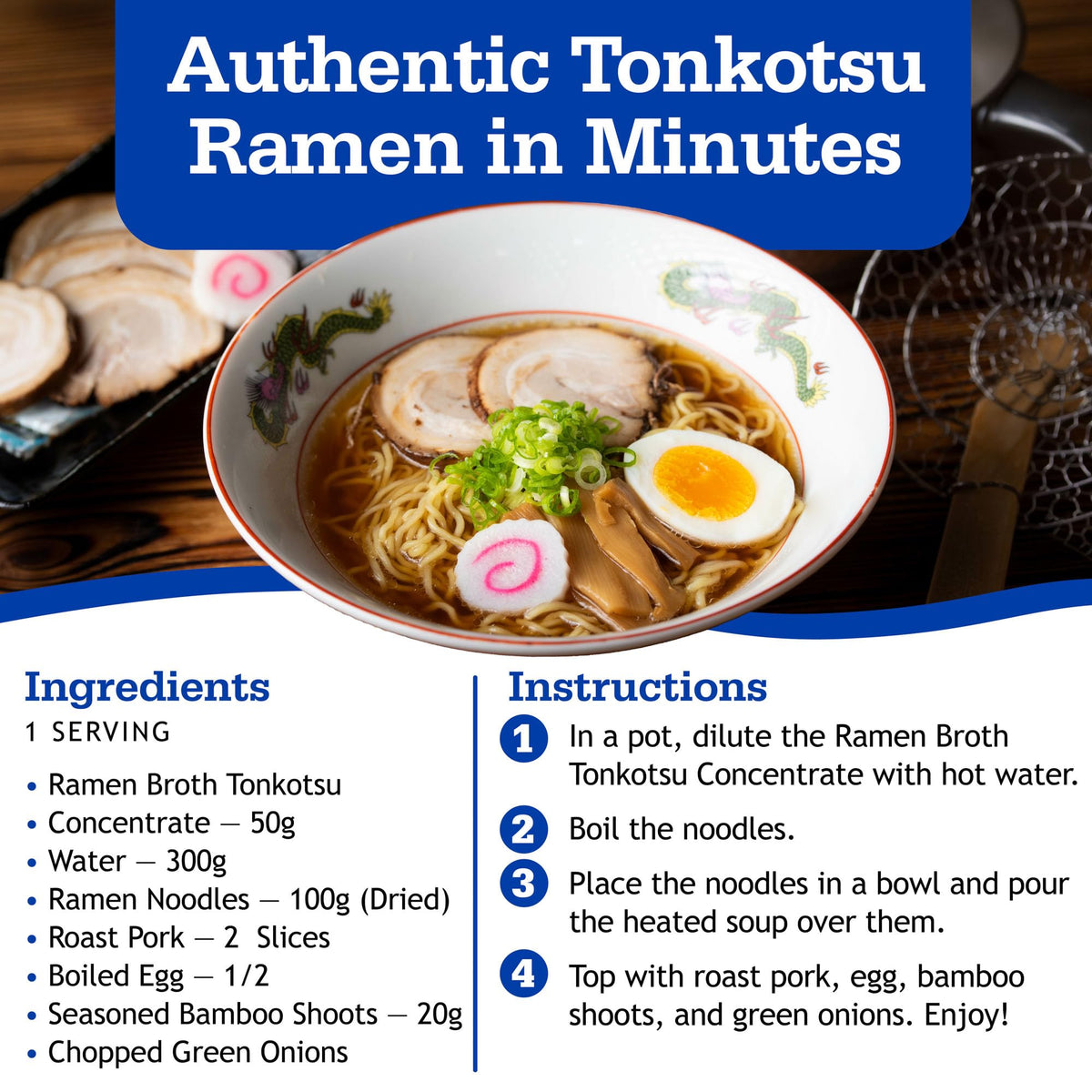 Tonkotsu Ramen Broth Concentrate 69.1 oz O84985